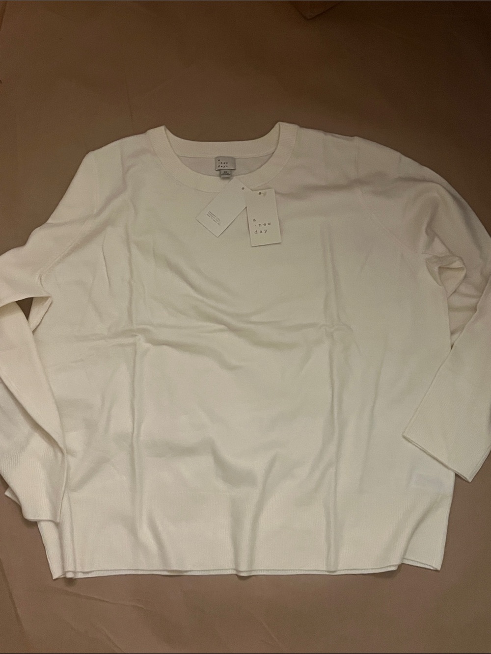 a new day Women’s Crewneck Sweater in Off-White